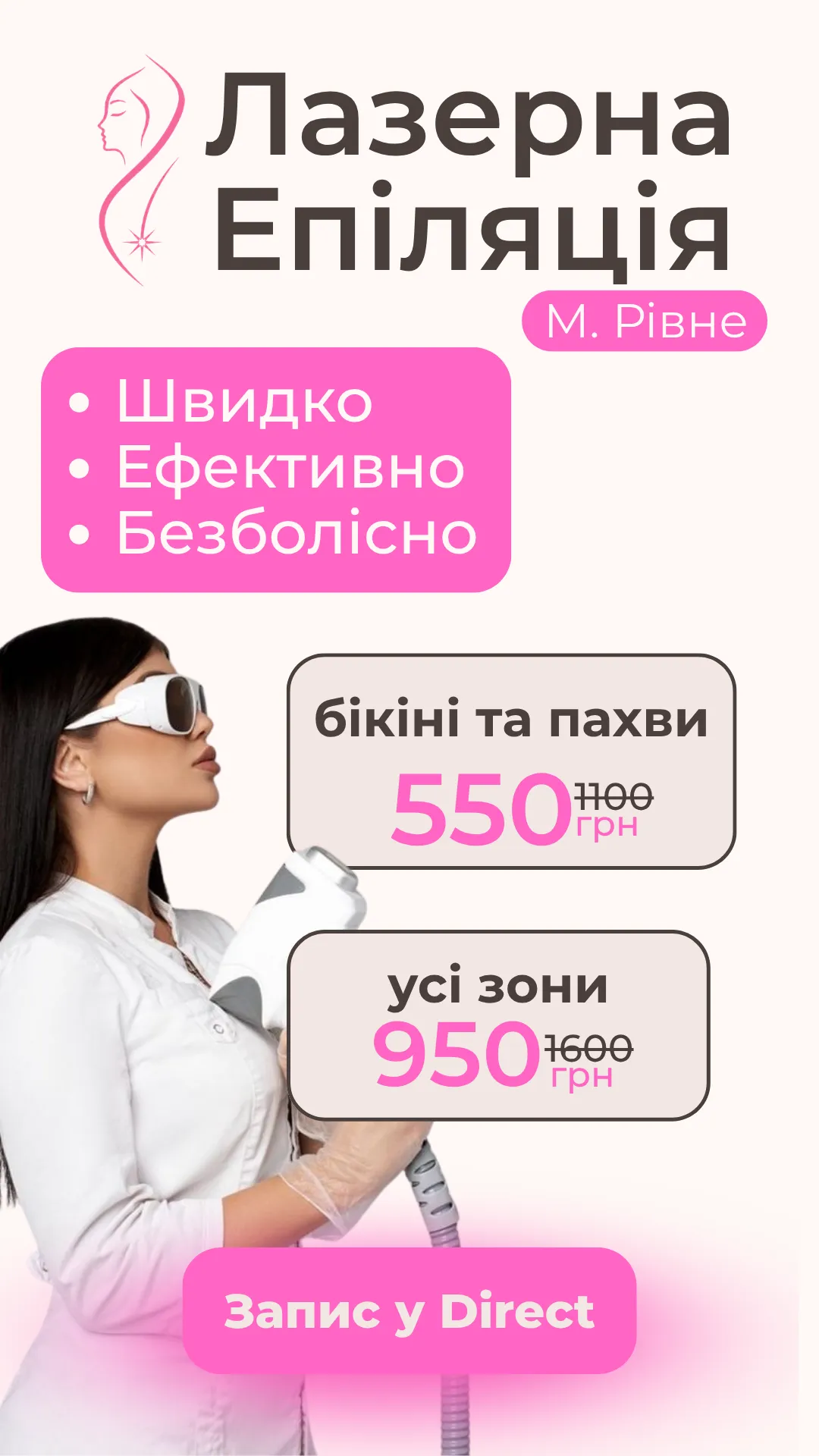 Кейс лазерна епіляція